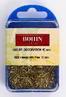 Epingles Boules de Dcoration dores N3/0 Bohin