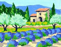 La Provence, kit canevas Margot de Paris