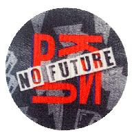 Thermocollant " Punk No Future " Bohin, coloris Noir