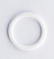 Anneaux de soutien-gorge Blanc 13 mm, 20 units