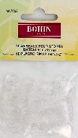 Anneaux plastique transparent  8 X 13 mm Bohin
