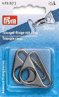 Anneaux triangulaires 30 mm Prym, 3 coloris au choix