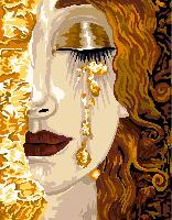 Les larmes d or de Freyja, canevas Margot de Paris