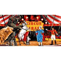 Circus Parade, canevas Seg de Paris, 120 X 65 cm
