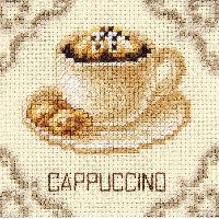 Cappuccino, kit point de croix Vervaco