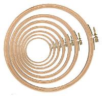 Cercle à broder en bois de Hêtre Elbesee, diamètre 10 cm