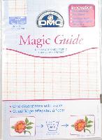 Coupon Aïda Magic Guide 5.5 pts/cm DMC, 50 X 75 cm, Blanc
