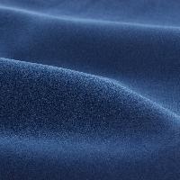 Coupon tissu < Velours > coloris Bleu Nuit, 100 x 70 cm