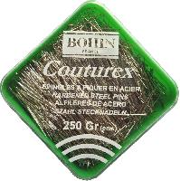 Epingles extra fines Bohin N°6, 34 X 0.60 mm, 250 g