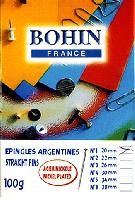 Epingles Argentines N°1 Bohin, 100 g