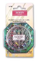 Epingles tte de verre couleurs Bohin, extra fines 30 X 0.60 mm, 150 units