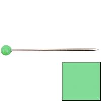 Epingles tête de verre " Vert Pois " Bohin, 30 x 0,60 mm