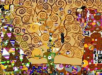 L Arbre de Vie d après Klimt, kit canevas Seg de Paris