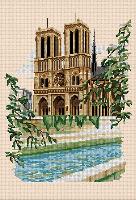 Notre Dame de Paris, kit point de croix Luc