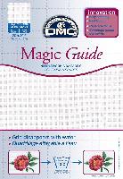 Coupon Aïda Magic Guide 7 pts/cm, 50 X 75 cm, Blanc
