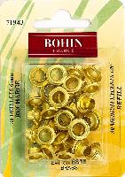 Recharge oeillets dorés 6 mm sans rondelles Bohin
