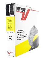 Ruban Velcro adhesif Noir, 25 mm, 25 M