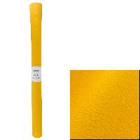 Coupon de tissu < simili cuir Vegan > COM 1 IDEE, coloris JAUNE MAÏS, 50 X 70 cm