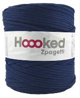 Fil crochet Hoooked Zpagetti, DMC, coloris BLEU MARINE